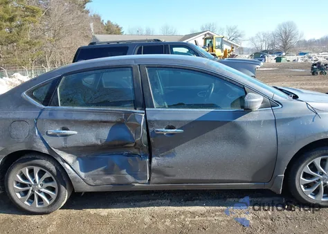 2018 Nissan Sentra Sv z USA, uszkodzony, nr VIN 3N1AB7AP2JY314228